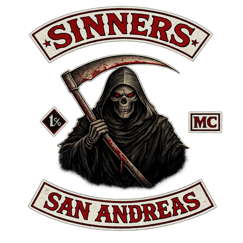 Sinners MC reaper logo